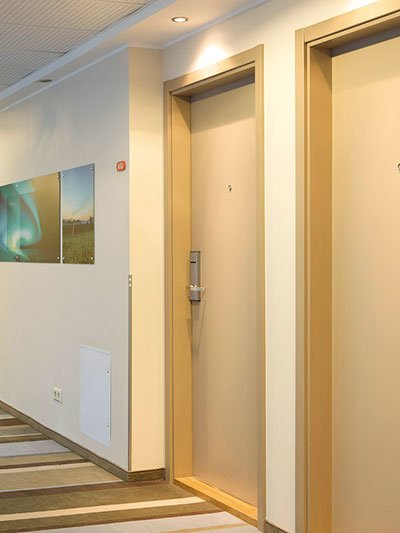 Hotel Guest Room Wooden Door for Project Use