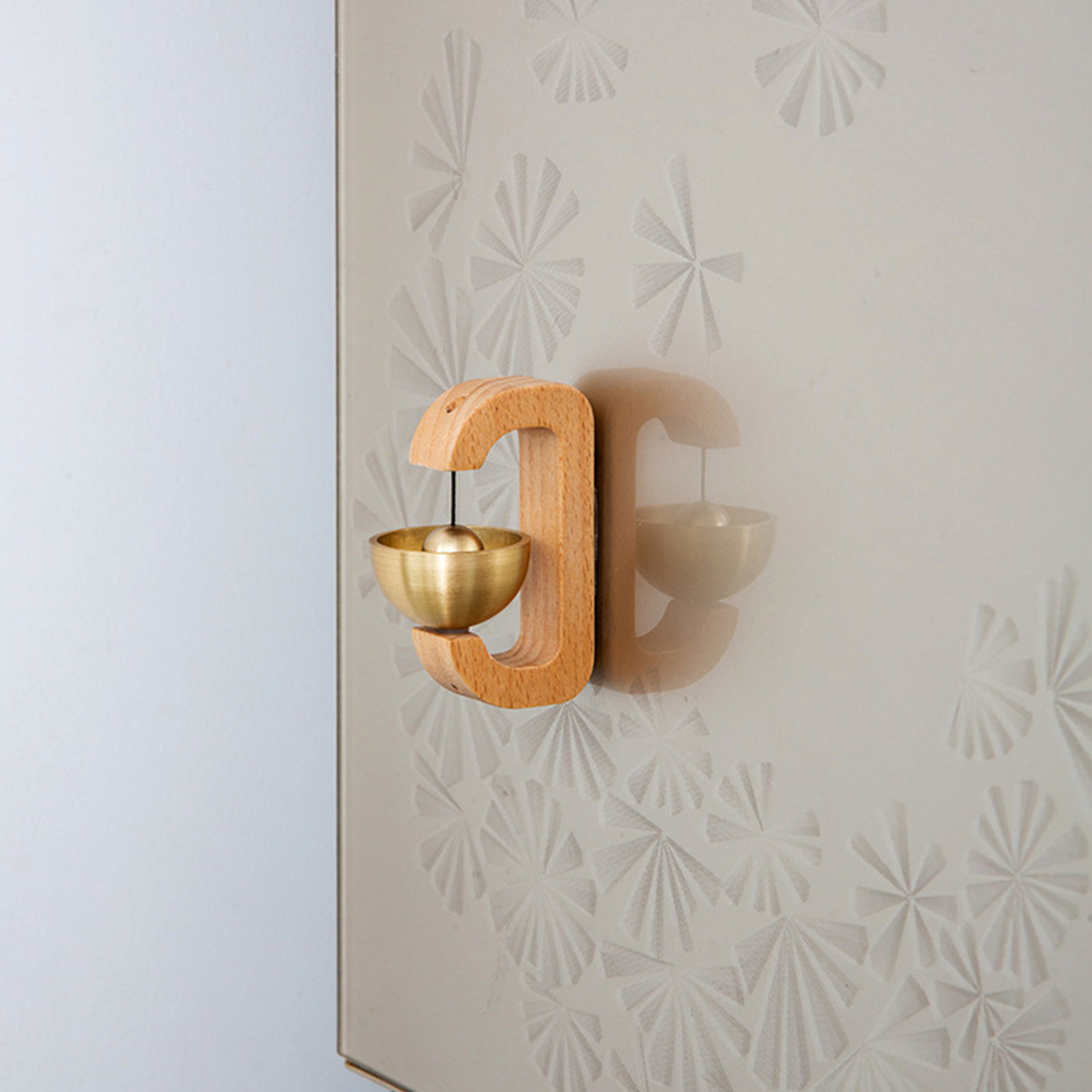 Wind Chime Japanese Dopamine Wooden Sucking Magnetic Door Bell - 图片 3