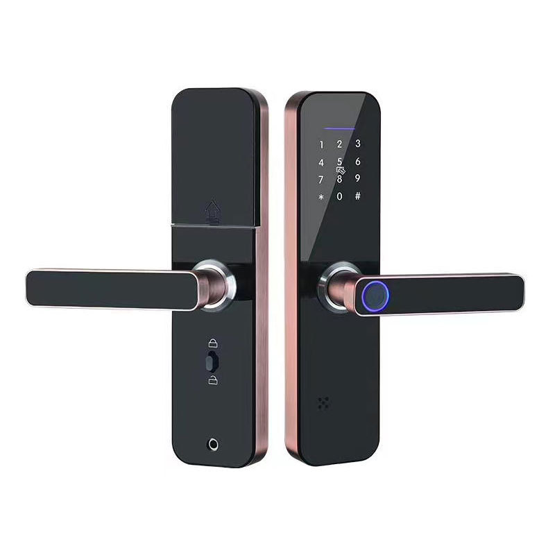 Apartment Office Wooden Door Fingerprint WiFi TTLOCKAPP Electronic Combination Lock - 图片 3