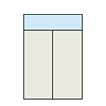 Double Door and Rectangular Transom