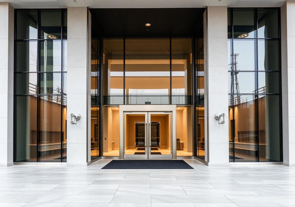Global Projects Case PageCommercial Building Door Planning