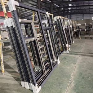1.8mm Stainless Steel Double Glazed Casement Window -