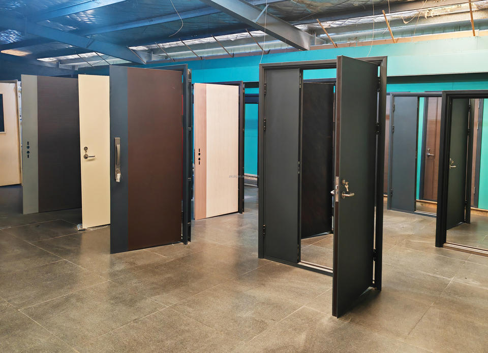 Cold Rolled Steel Security Door 1.5hr Fire Rated Side - 图片 6