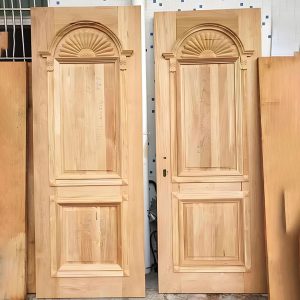 Oak Solid Wood Interior Door Soundproof Painted - Hotel