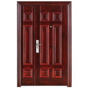 Stainless Steel Exterior Door with Security Feature -