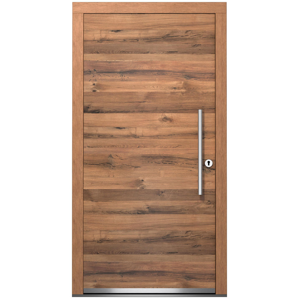 Cold Rolled Steel Security Door 1.5hr Fire Rated Side - 图片 3