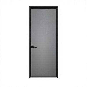 Aluminum Casement Door Frosted Patterned Glass - Kitchen