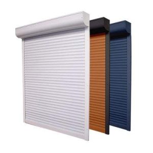 Aluminum Roller Shutter Door with Security Slats - Commercia