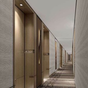 Composite Fire-Rated Interior Door 20-Min Laminate - Hotels