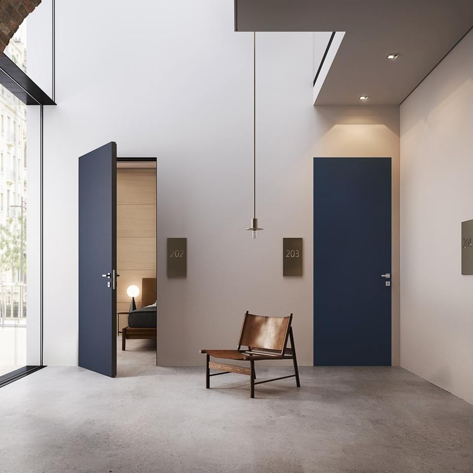 Composite Fire-Rated Interior Door 20-Min Laminate - Hotels - 图片 2