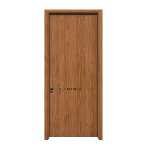 Solid Wood Interior Door Modern Simple Design - Apartment