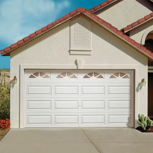 Insulated Steel Sectional Garage Door with Remote Control