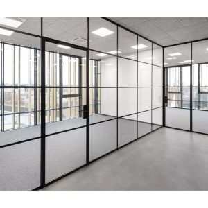 Aluminum Glass Office Partition - Soundproof Divider Wall
