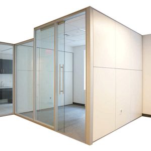Glass Office Partition Wall Modern Room Divider