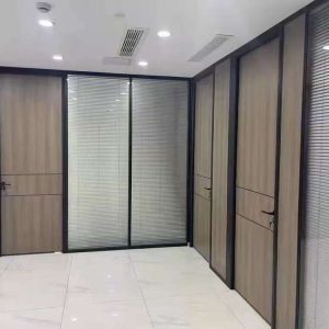 Glass Partition Wall System - Office Meeting Room Divider