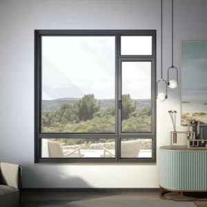 Aluminum Casement Window Low-E Glass - Villa Residential