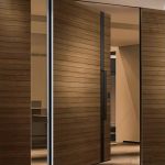 Solid Wood Pivot Front Door | JuSen
