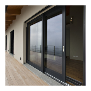 Aluminum Sliding Door with Hollow Glass - Balcony Enclosure