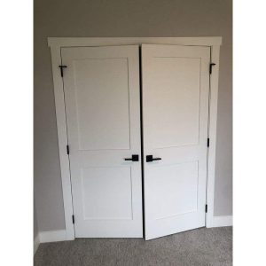 Plywood Interior Hinged Door Waterproof Lacquered Finish