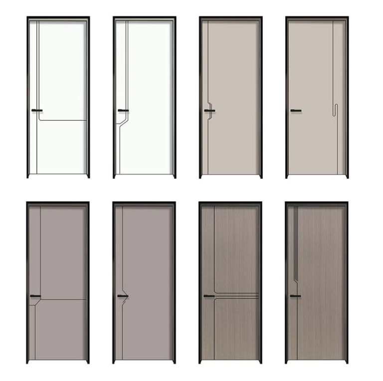 Aluminum Slab Interior | Aluminum Door | JuSen