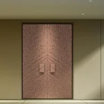 Modern Luxurious Composite Entry Doors Bulletproof Waterproof Pivot Exterior Villa Residence Taihe TH-B01 5 Year Warranty OEM