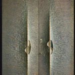 Modern Luxurious Composite Entry Doors Bulletproof Waterproof Pivot Exterior Villa Residence Taihe TH-B01 5 Year Warranty OEM