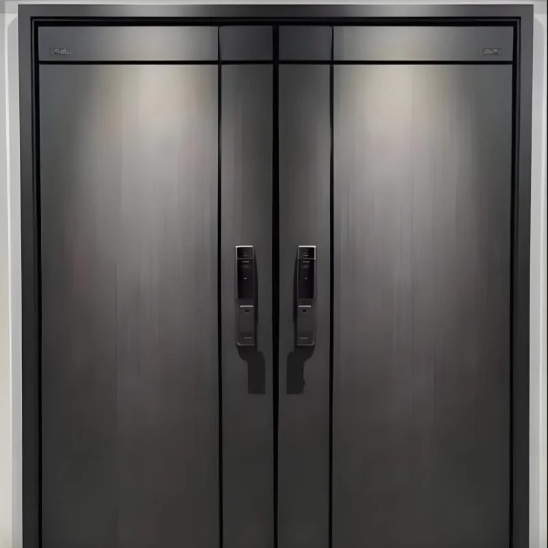 Custom Wood Doors Factory: Tailored Design & Manufacturing for Global Projects 7 Hotel project case study - door installation