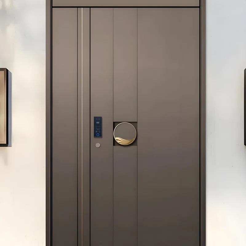 Custom Wood Doors Factory: Tailored Design & Manufacturing for Global Projects 8 Hotel project case study - door installation
