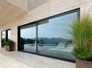 Glass and Wood Front Doors