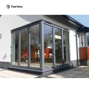 Modern Powder Coated | Aluminum Door | JuSen