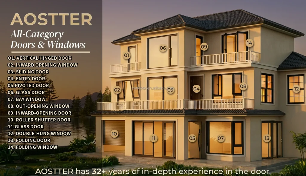 Custom 8' French Doors Factory Direct | Jusen Door & Windows