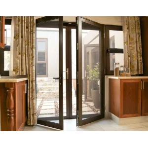 Custom Aluminum Entrance Doors | JuSen Manufacturer China
