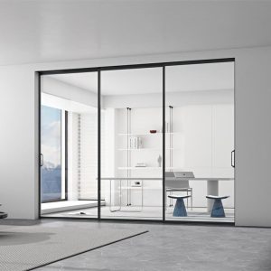 Custom Two Panel Glass Door Manufacturer | OEM Supplier – Jusen