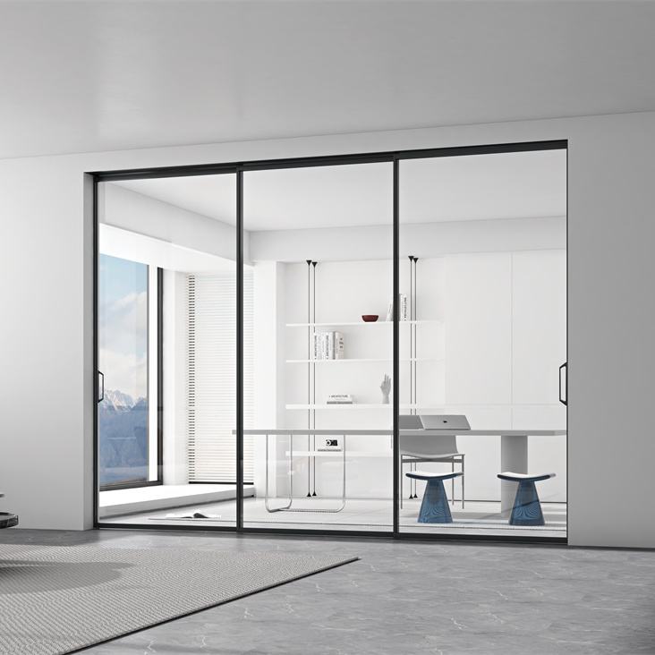 Custom Two Panel Glass Door Manufacturer | OEM Supplier – Jusen