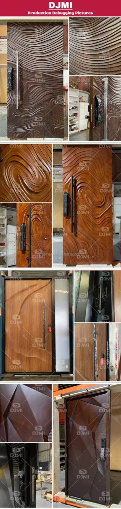 Double Wood Doors Exterior | Custom Factory Direct Manufacturer | Jusen