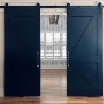 Modern MDF Sliding Barn Door