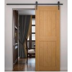 Modern Aluminum Sliding Barn Door
