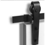 Aluminum Frame Sliding Glass Barn Door