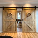 Modern MDF Sliding Barn Door