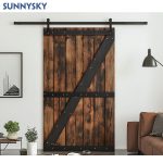 Solid Wood Sliding Barn Door