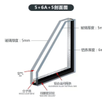 Argon-Filled Soundproof Double Glazing Glass Unit