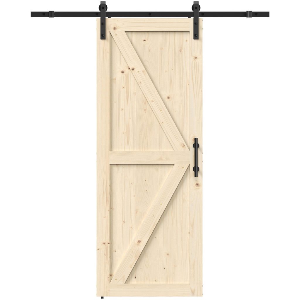 Solid Pine Sliding Barn Door