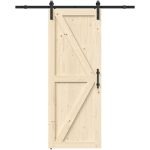 Solid Pine Sliding Barn Door