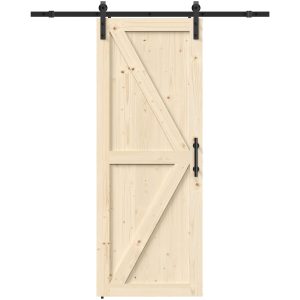 Solid Pine Sliding Barn Door