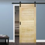 Modern Aluminum Sliding Barn Door