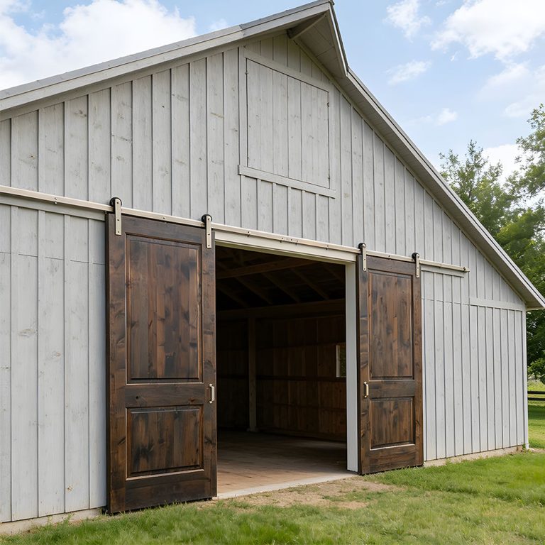 Modern MDF Sliding Barn Door