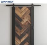 Solid Wood Sliding Barn Door