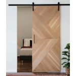 Modern Aluminum Sliding Barn Door