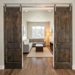 Modern MDF Sliding Barn Door