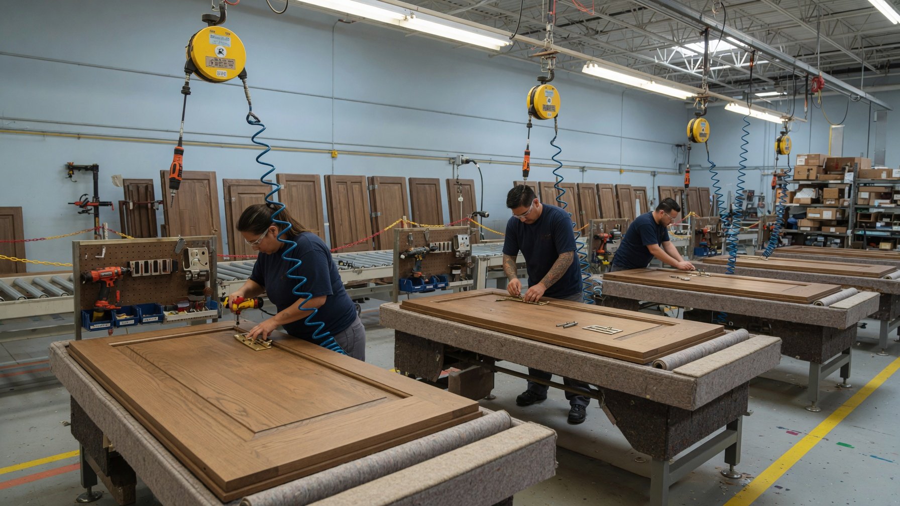 Steel Door Production